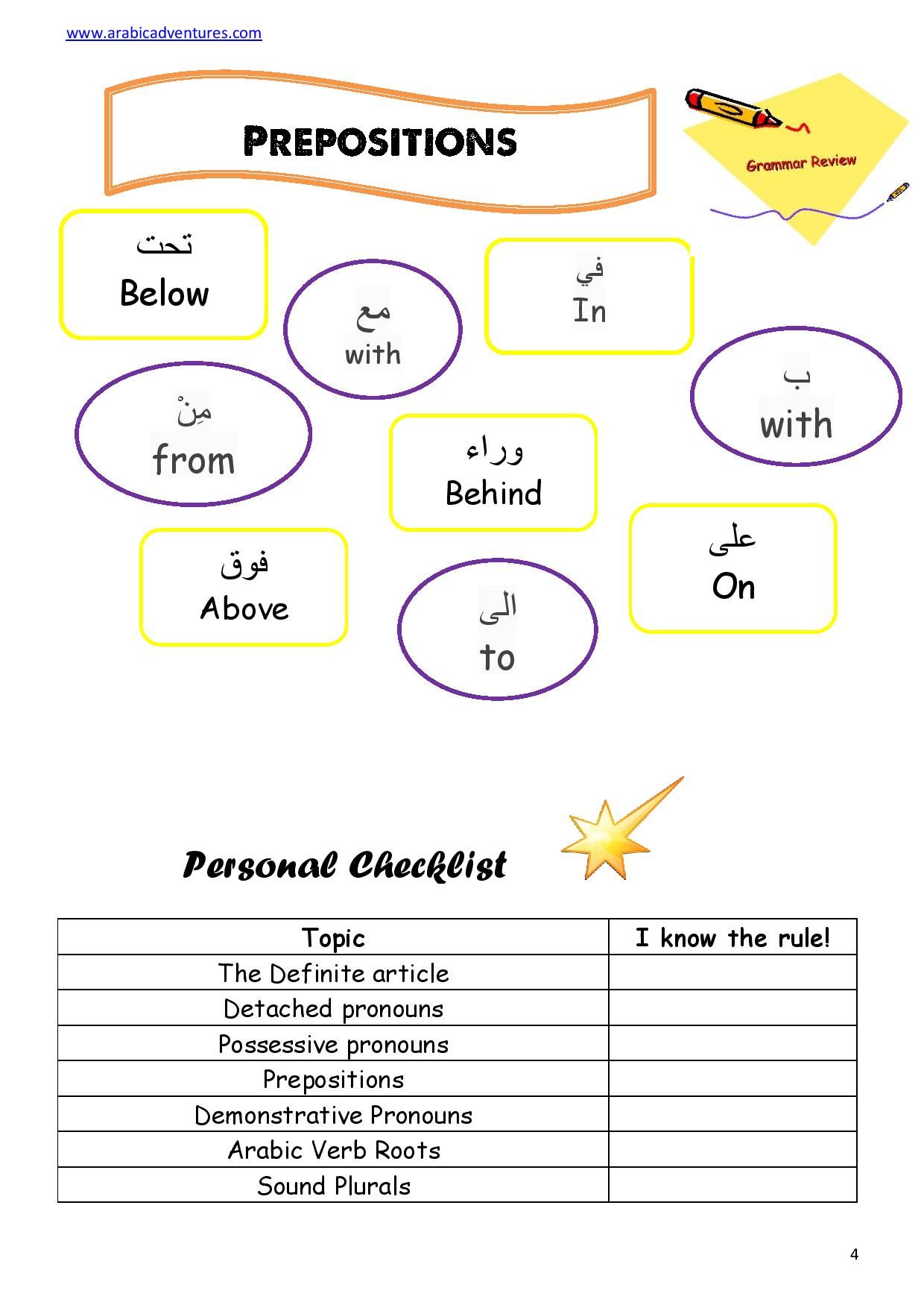 arabic grammar basics pdf