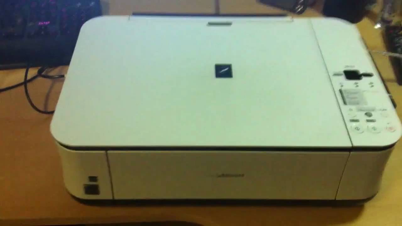 scanning with a canon mp250 printer